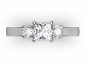 diamond tirlogy ring MW53 image four