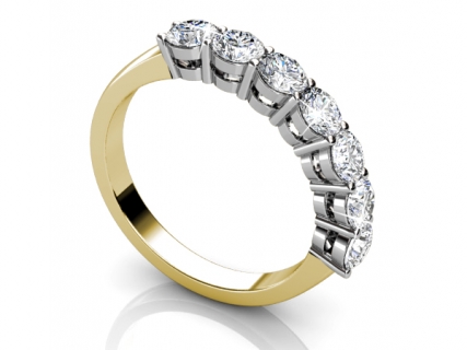 Multi diamond rings MY56 profile view