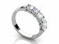 diamond multi stone rings MPA58 profile view 
