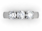 Diamond Trilogy Rings MPA59 birds eye view 
