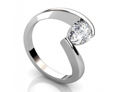 wedding ring SWFO2 profile view