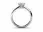 Diamond ring SWR13 through finger view 