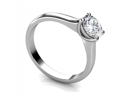 Diamond ring SWR14 profile view 