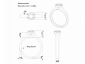 Diamond ring SWR14 CAD view 