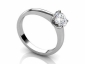 engagement rings white gold SWR19 profile view