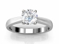 engagement rings white gold SWR19 raised view