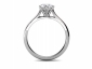 Diamond rings SWR20 through finger view