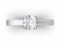 white gold diamond engagement rings SWR23 birds eye view
