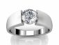 tenison set diamond engagement rings SWR26 raised view