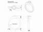 solitaire twist band rings SWR27 CAD design