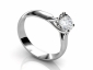 White gold rings engagement SWR28 profile image 