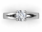 Engagement ring SWR67 birds eye view