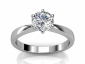 Rings engagement white gold SWR69 raised view