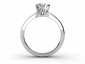 engagement rings SWR70 through finger view