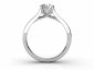 diamond rings SWR71 through finger view