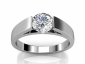 round diamond rings SWR72 raised view