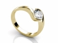 solitaire round cut diamond rings SYR27 image one