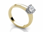 4 claw diamond rings SYR64 profile view 