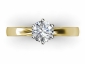 Engagement ring SYR69 birds eye view 