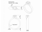 Solitaire ring SPAR28 CAD view