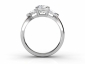 through finger view diamond ring SAPA42 