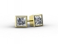 EPBY05 0.80ct earrings front view