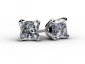 EPCP008 diamonds earrings front view