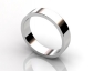 flat profile mens wedding rings WGP03