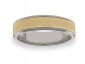 Gold and Titanium Wedding Rings WGT07